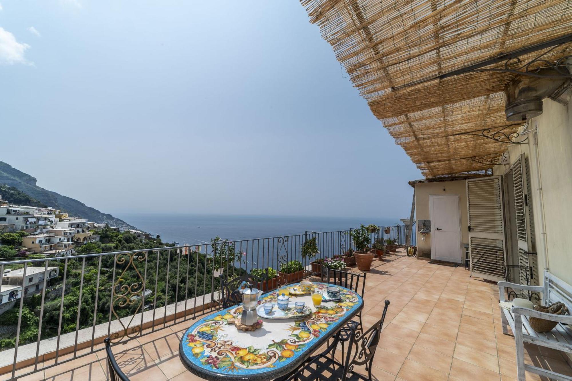 Casa Melevyen In Positano Vila Exterior foto