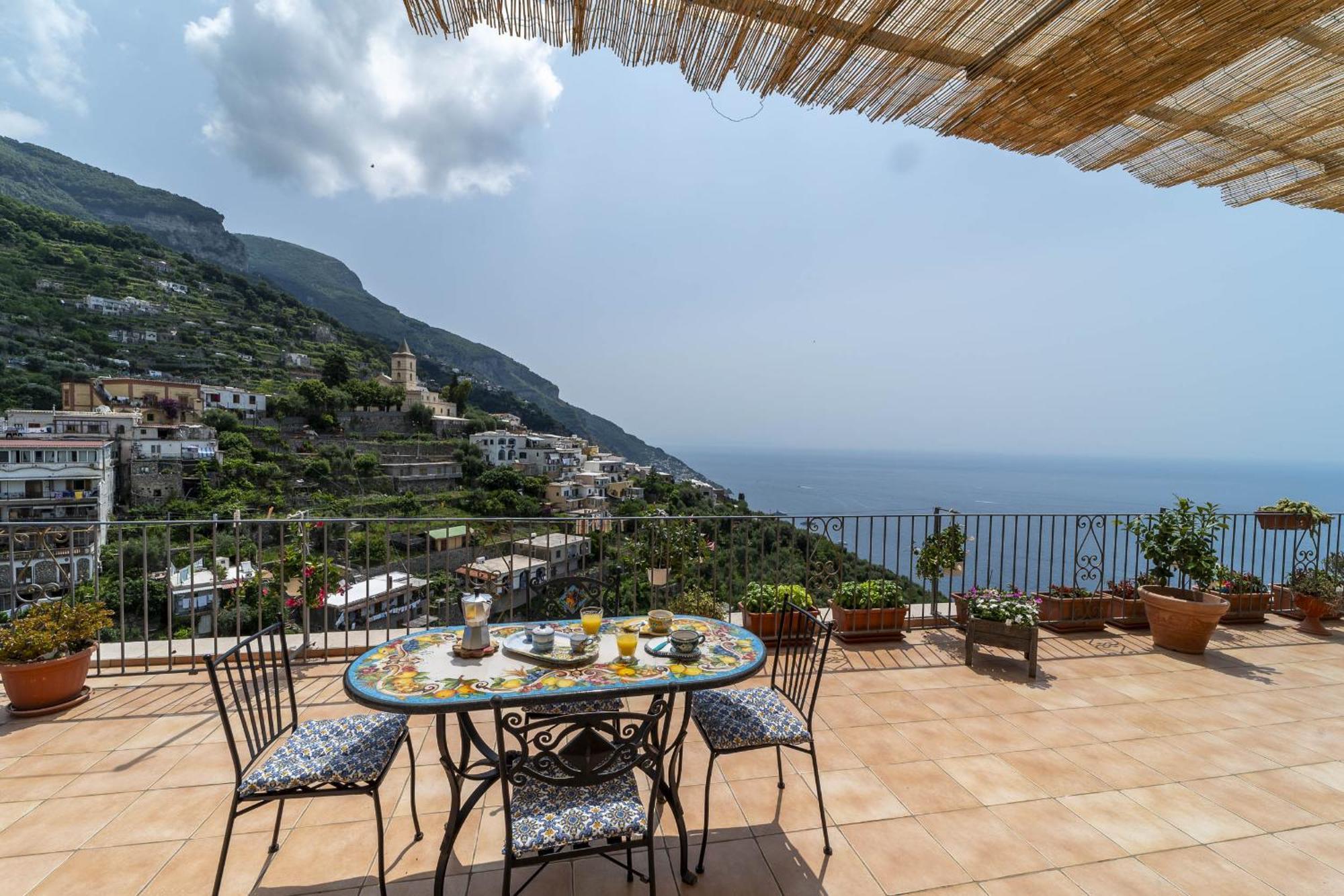 Casa Melevyen In Positano Vila Exterior foto